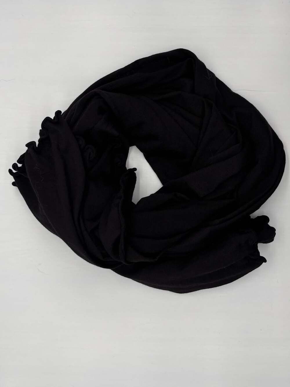 Wool& Black Long Rectangular Scarf Discontinued Style like new!